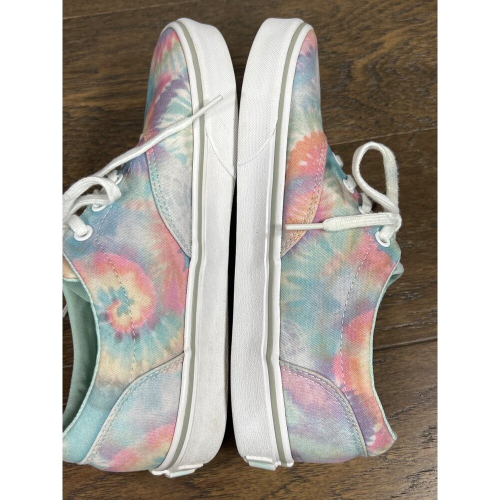 VANS Doheny Tie Dye Sneakers Blue White Pink Women's Size 8 #721356 EUC - Picture 4 of 9